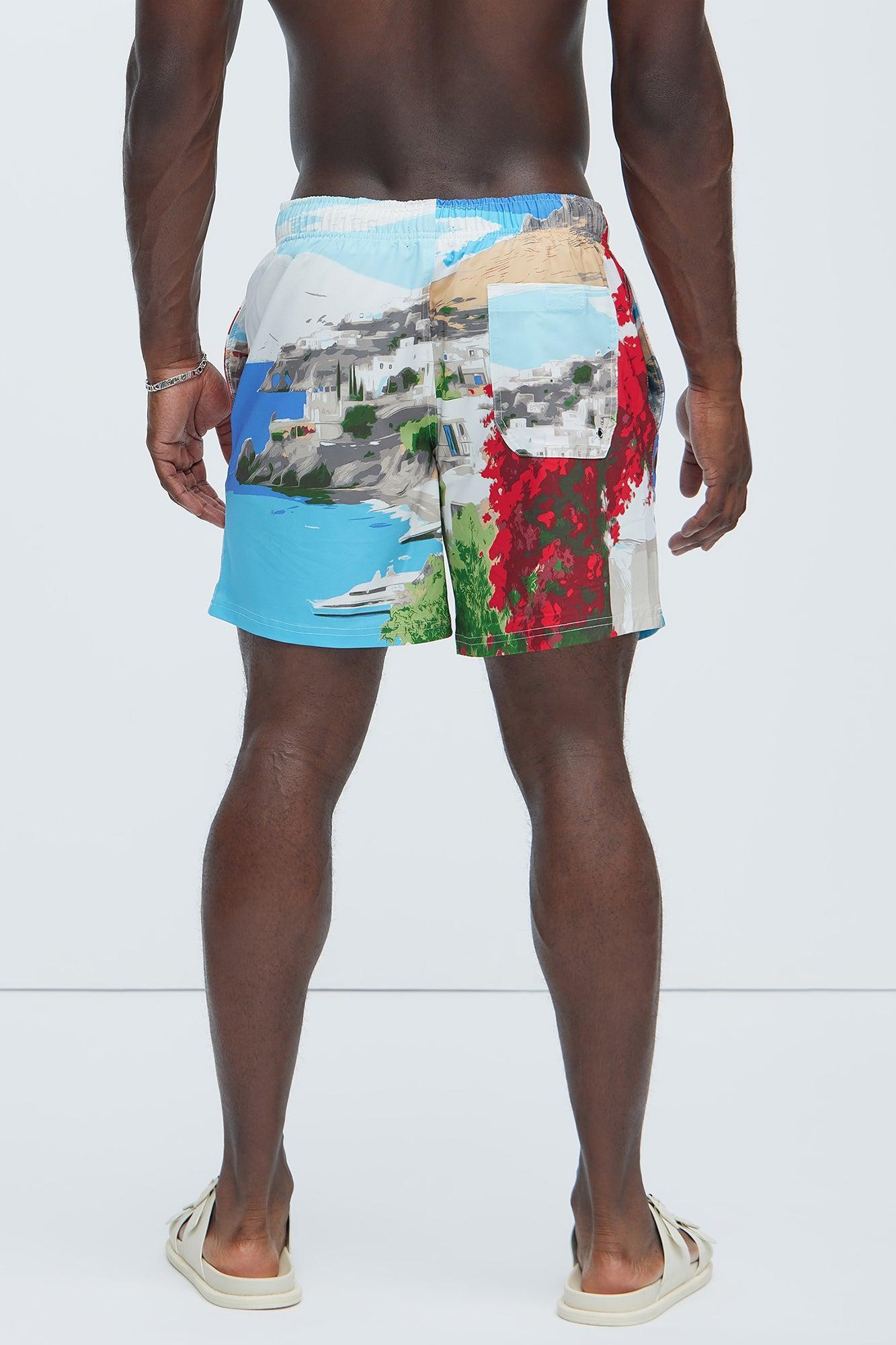 Plato Resort Swim Trunks - Multi Color Product Image