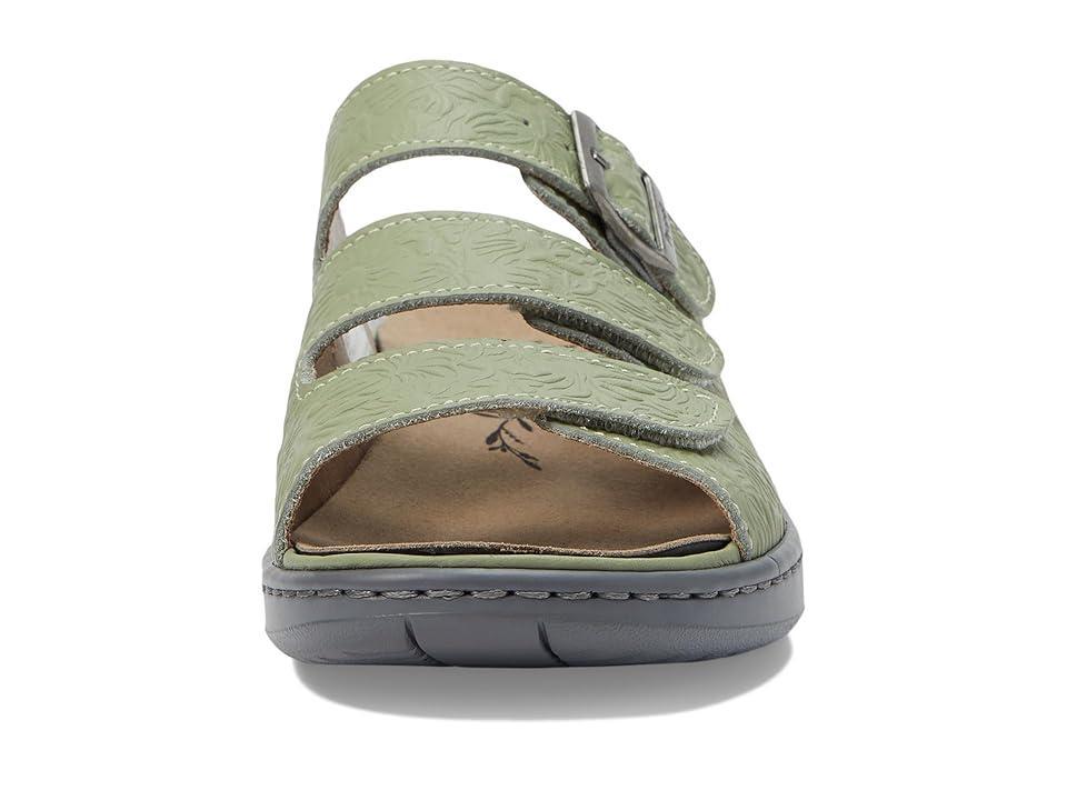 KEEN Howser Harvest Slide Leather Birch) Women's Shoes Product Image