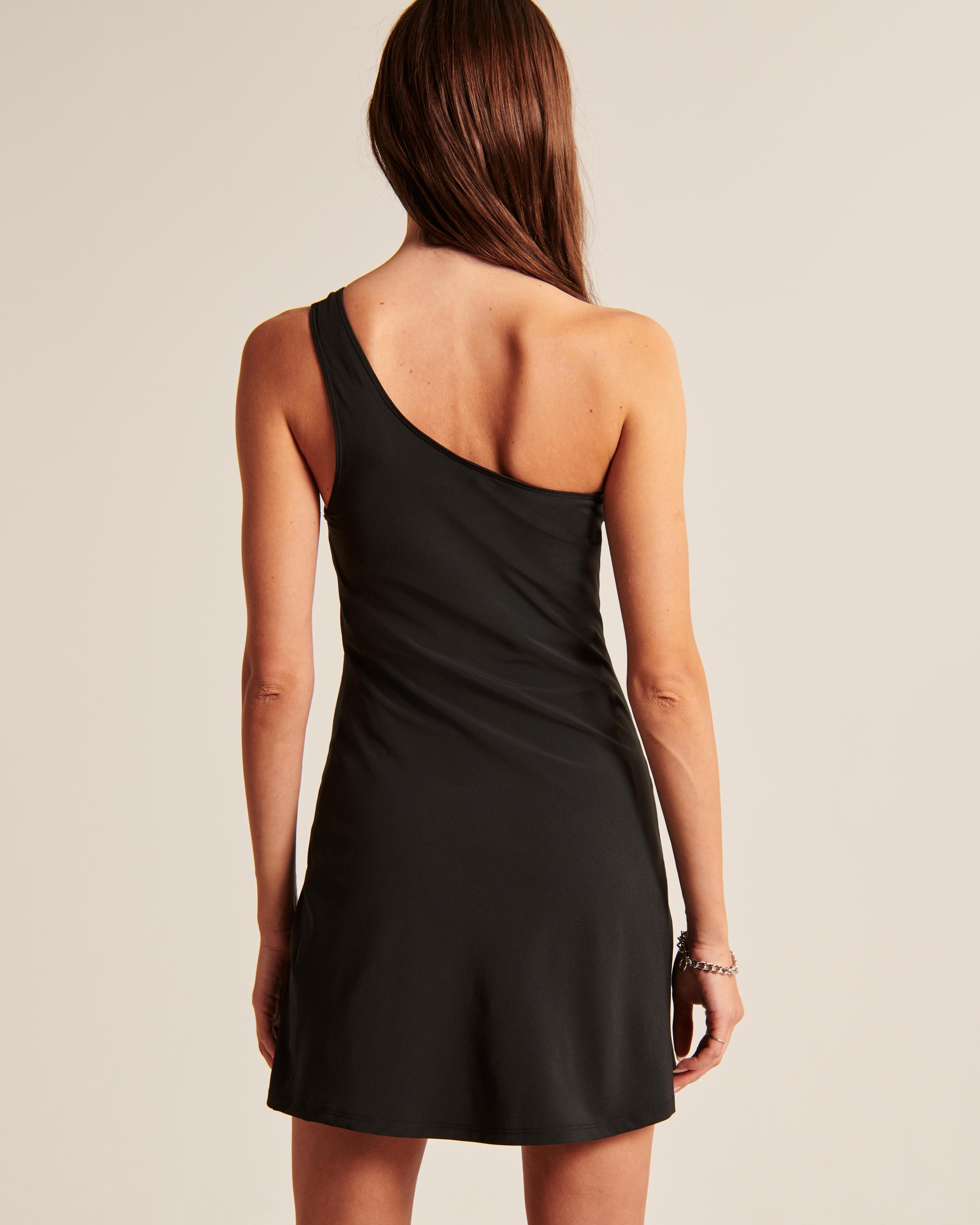 One-Shoulder Traveler Mini Dress Product Image