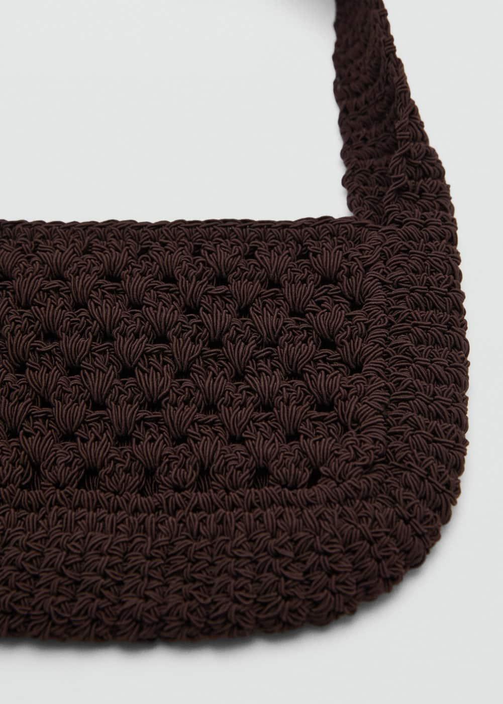 MANGO - Crochet handbag - One size - Women Product Image