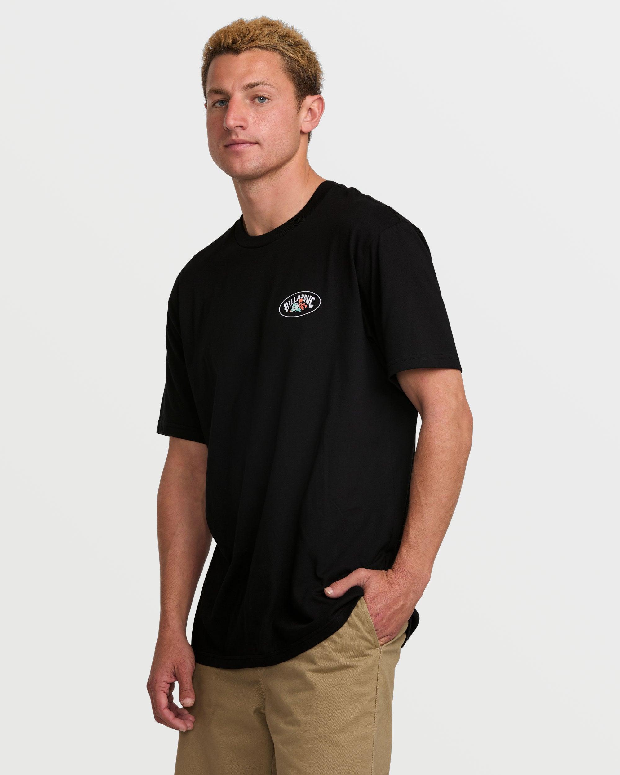 Orbit Arch Premium Short Sleeve Tee - Black Male Product Image