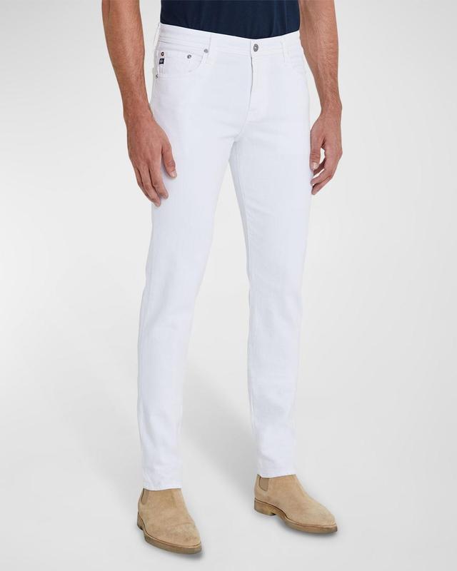 AG Tellis Sueded Stretch Sateen Slim Leg Pants Product Image