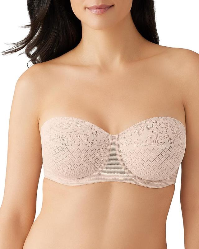 Womens Visual Effects Strapless Minimizer Bra Product Image