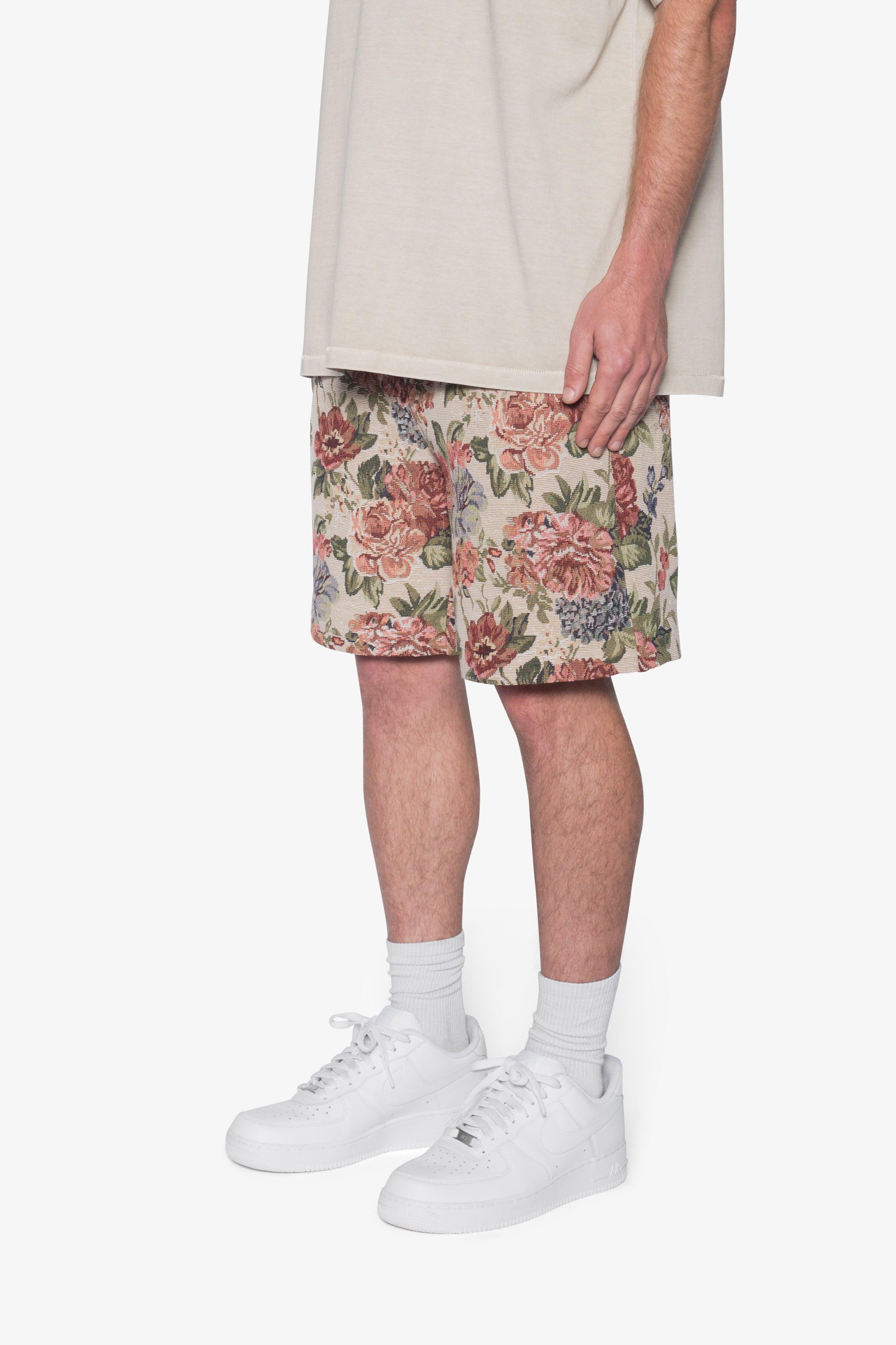 Tapestry Slack Shorts - Multi Product Image