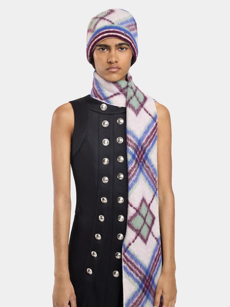 SCARF IN JACQUARD WOOL BLEND Product Image