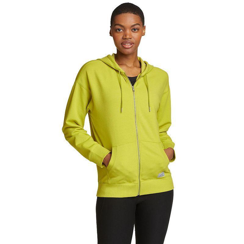 Womens Eddie Bauer Cozy Camp Full-Zip Hoodie Brt Green Product Image