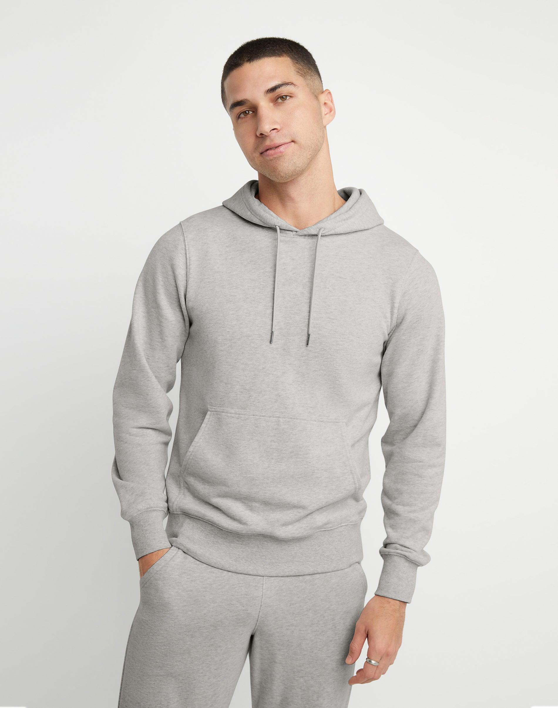 Hanes Mens French Terry Pullover Hoodie Oregano M Product Image