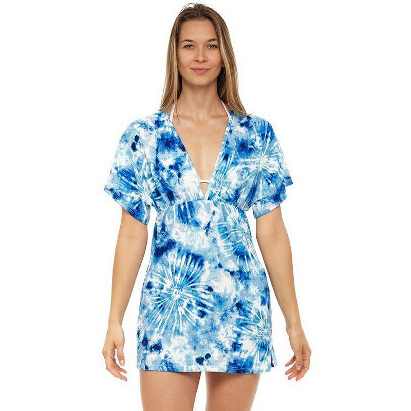 Womens Jordan Taylor Dolman Sleeve Coverup Swim Tunic Product Image