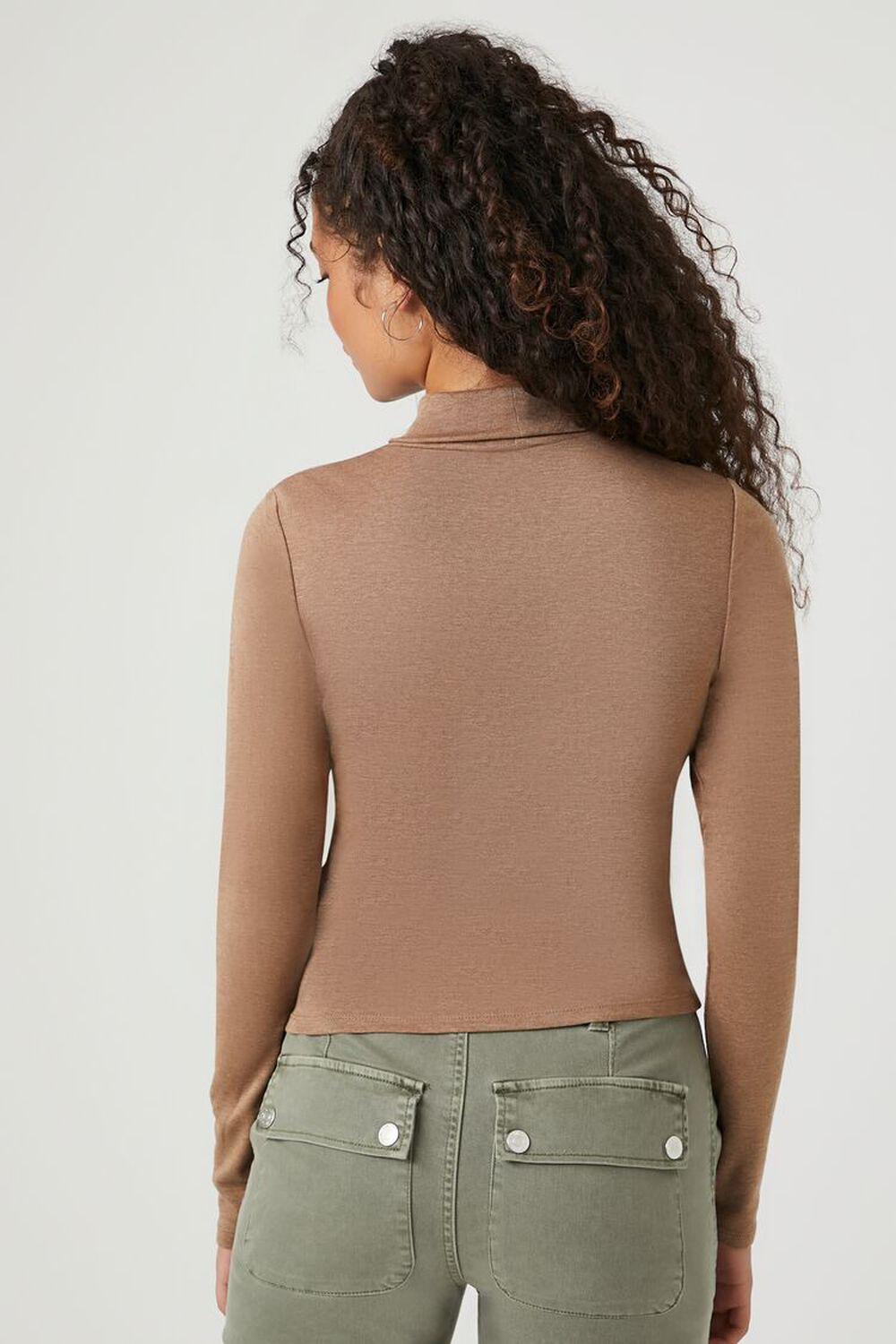 Fitted Turtleneck Top | Forever 21 Product Image