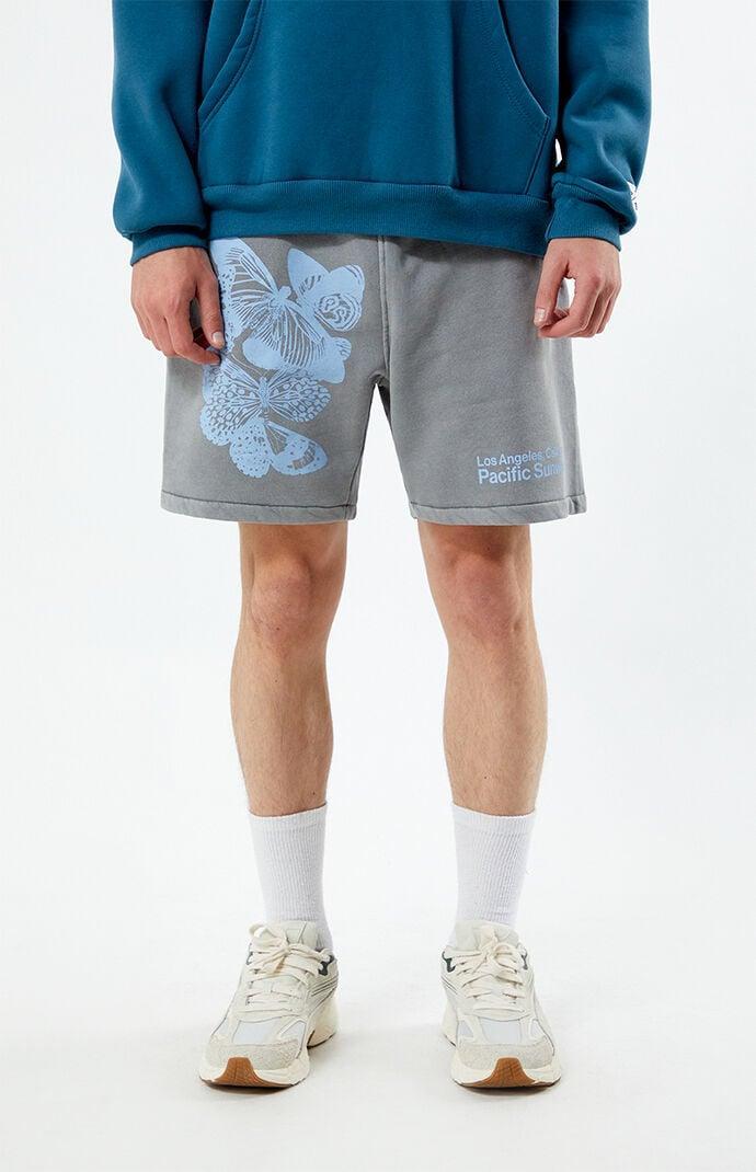 Men's Pacific Sunwear Patterns Sweat Shorts Product Image