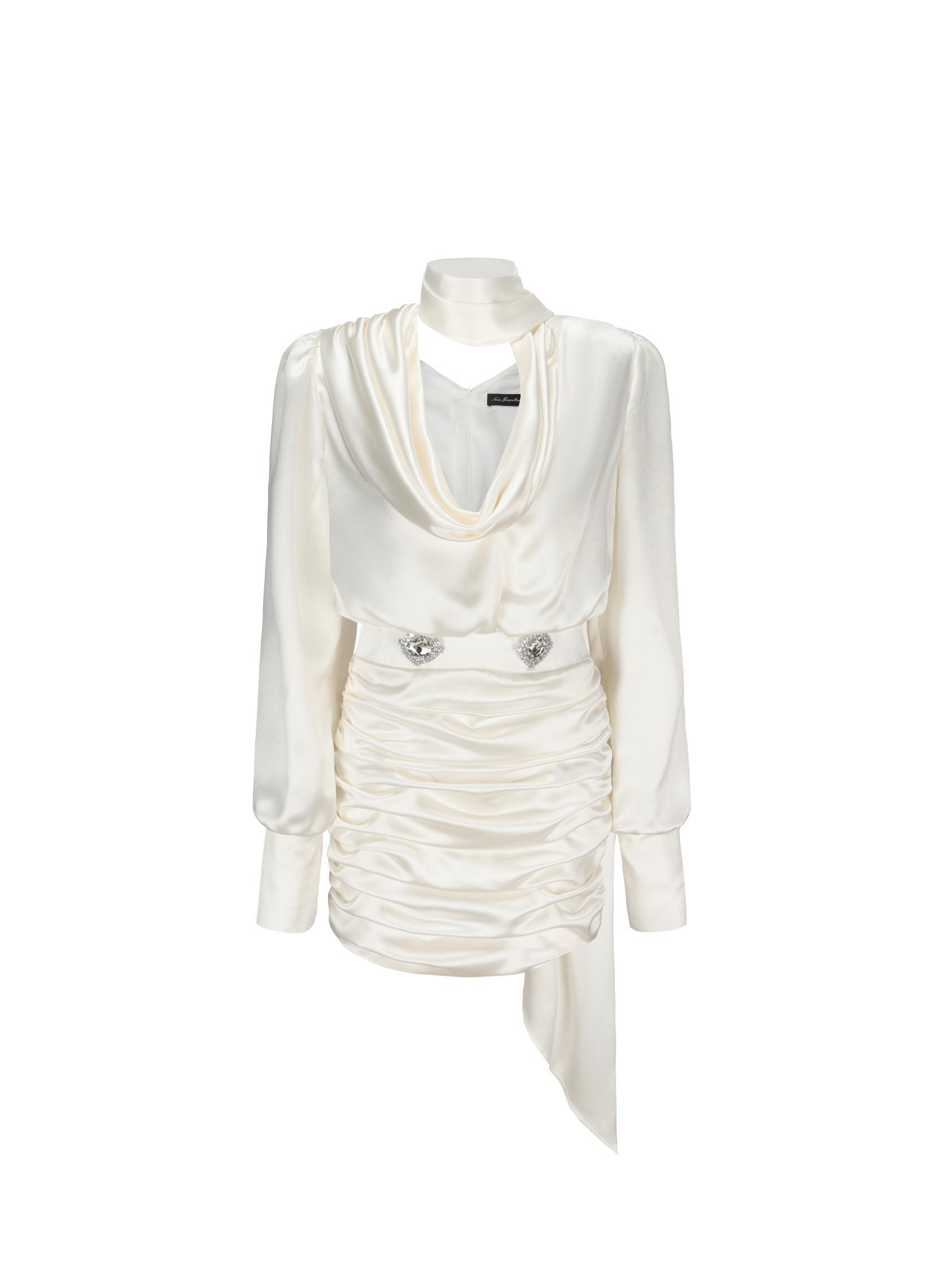 Cambria Dress (White) (Final Sale) Product Image