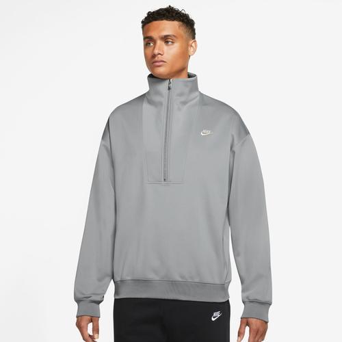 Nike Mens Circa Half-Zip Hoodie - Particle Gray/Coconut Milk Product Image