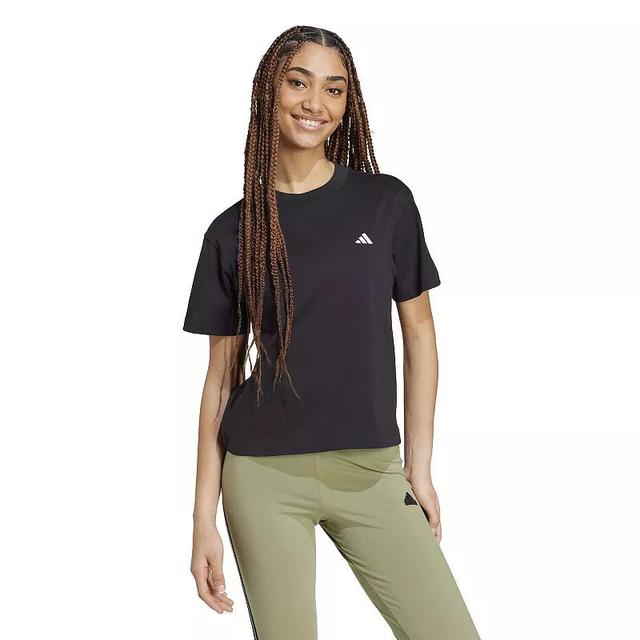 Womens adidas Essentials Small Logo Sportswear T-Shirt Product Image