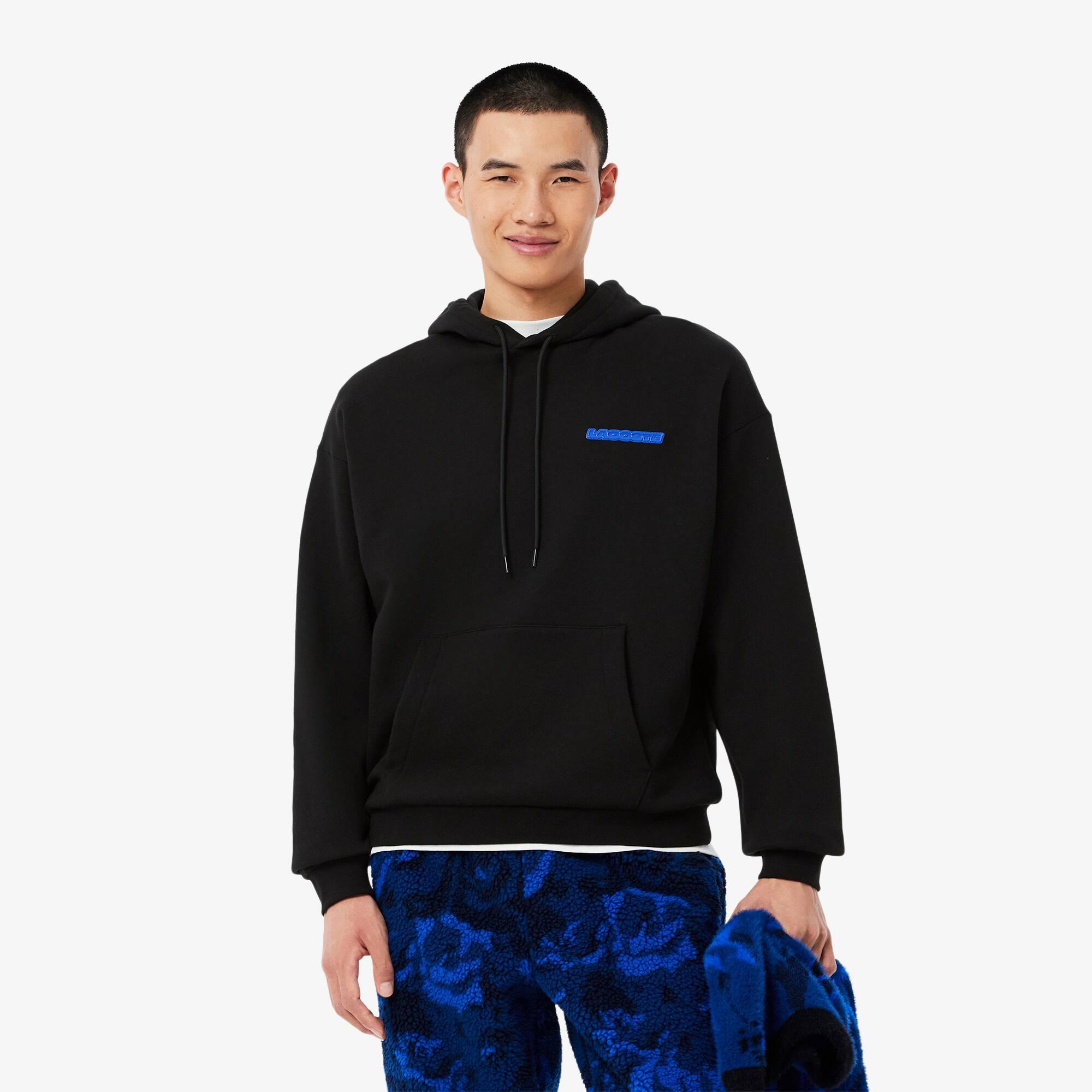 Loose Fit Print Hoodie Product Image