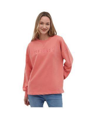 Bench Dna Womens Aisha Chest Logo Crewneck Product Image