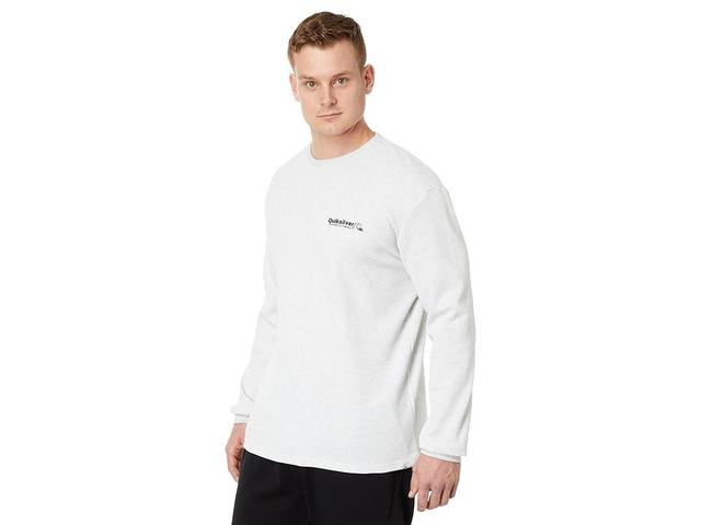 Quiksilver Triple Up Long Sleeve Thermal (Athletic Heather) Men's Clothing Product Image