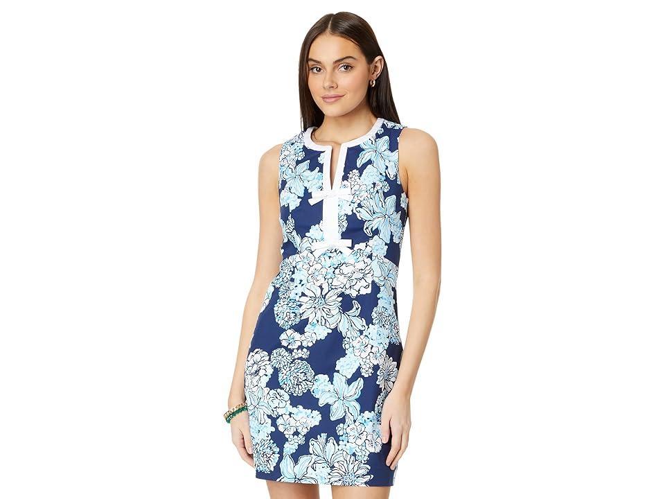 Lilly Pulitzer Aria Floral Print Sleeveless Shift Dress Product Image