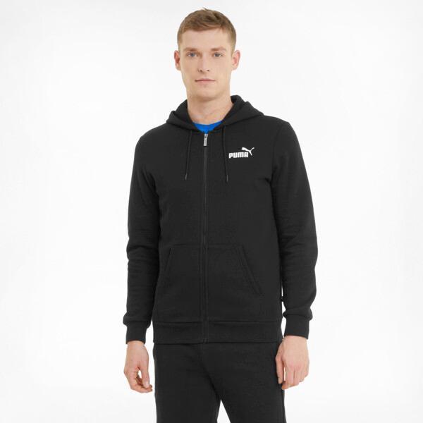 PUMA Essentials Full-Zip Logo Hoodie Men Product Image