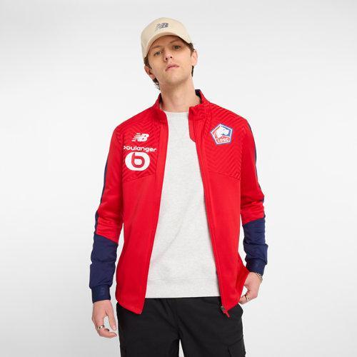 New Balance Men's Lille LOSC Match Jacket Product Image