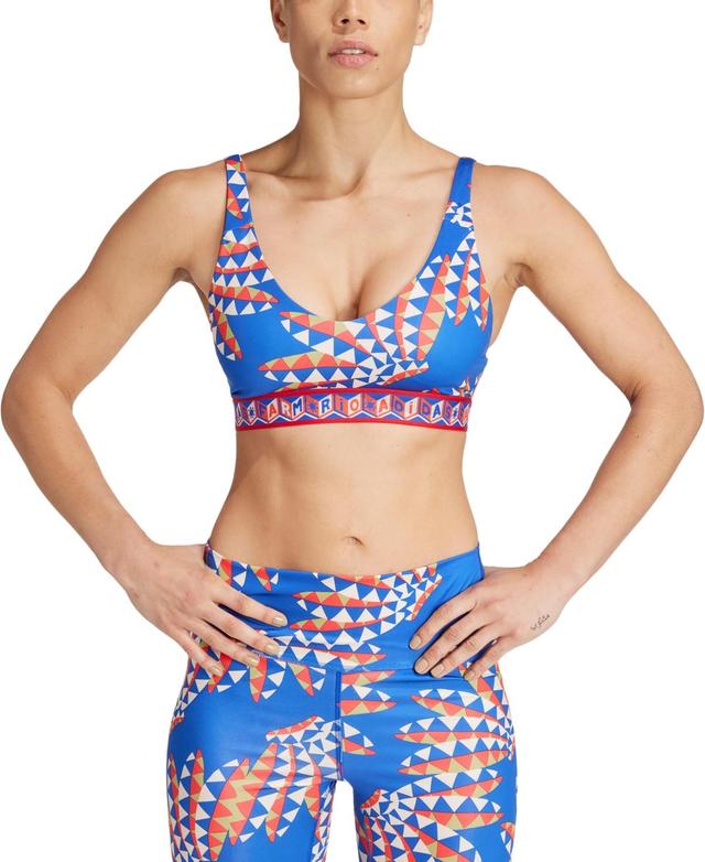 adidas Womens X Farm Printed Sports Bra Product Image