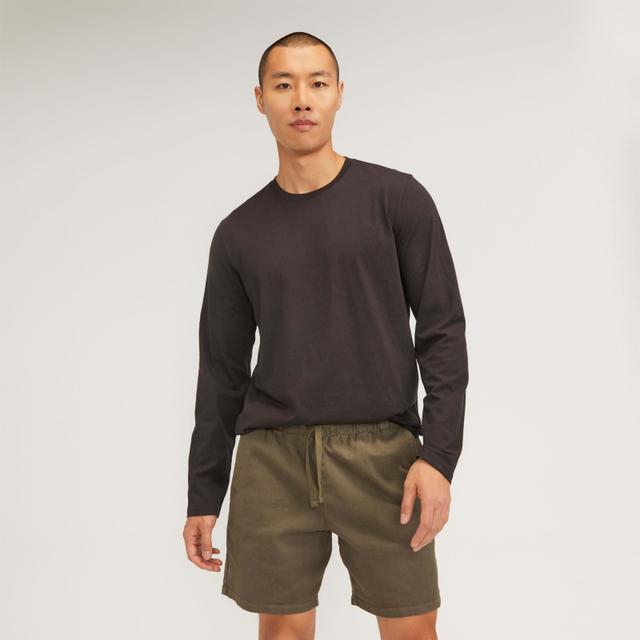 Mens Essential Organic Long-Sleeve T-Shirt by Everlane Product Image