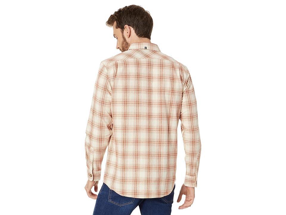 VISSLA Central Coast Eco Long Sleeve Flannel Men's Clothing Product Image