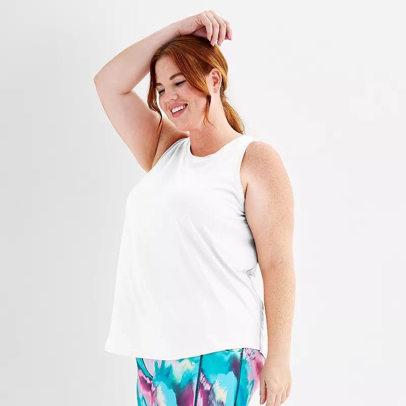 Plus Size Tek Gear Dry Tek Tank Top, Womens Product Image