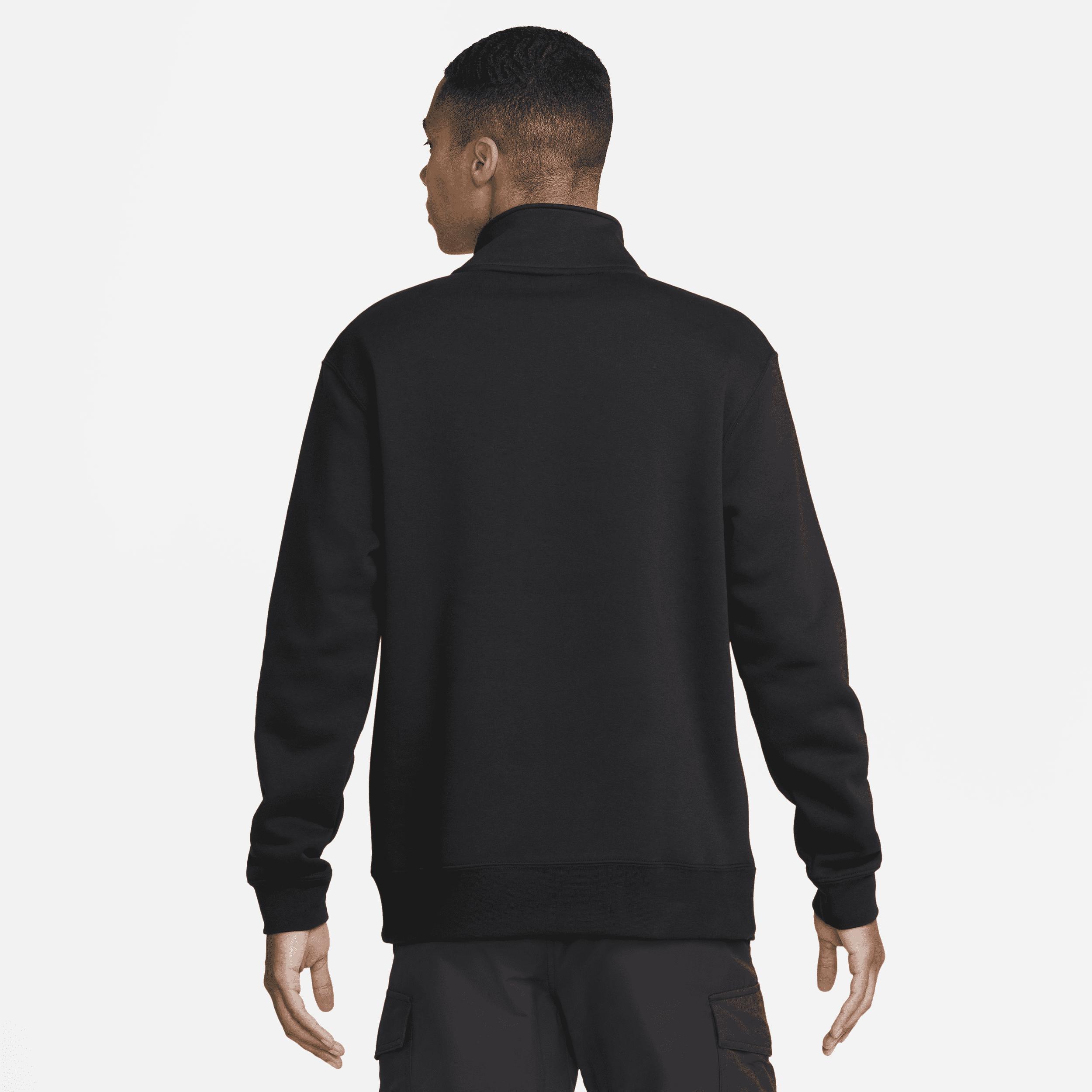 Mens Nike Sportswear Club Brushed-Back 1/2-Zip Pullover Product Image