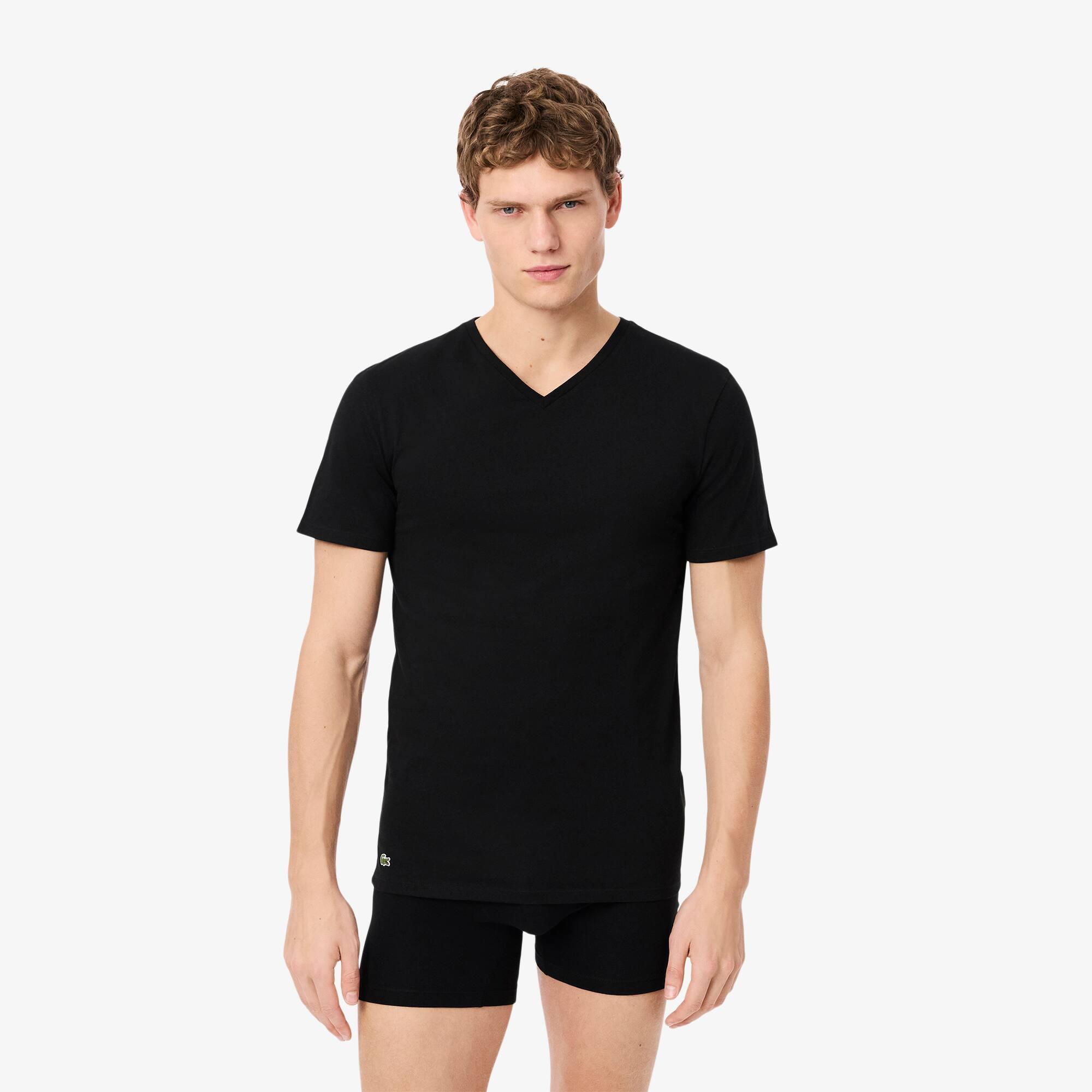 3-Pack Slim Fit Loungewear T-shirts Product Image