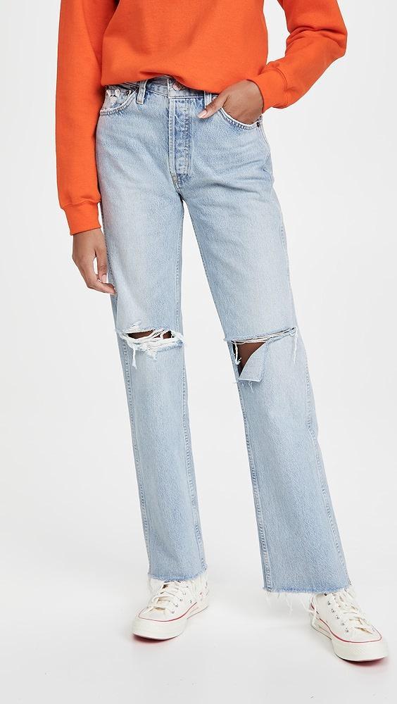 RE/DONE 90s High Rise Rigid Loose Jeans | Shopbop product image