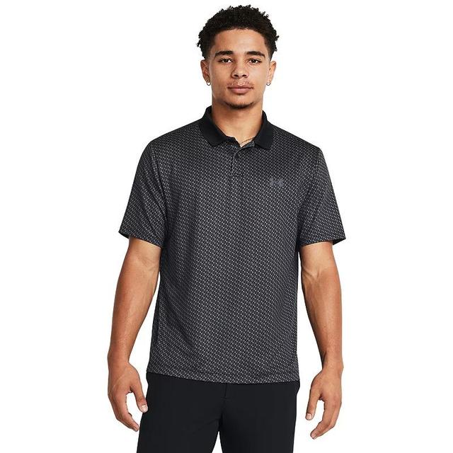 Mens Under Armour Matchplay Printed Polo Product Image