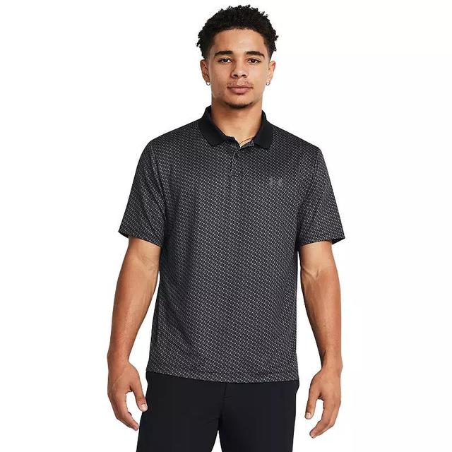 Mens Under Armour Matchplay Printed Polo Product Image