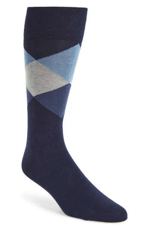 Cole Haan Large Diamond Crew Socks Product Image