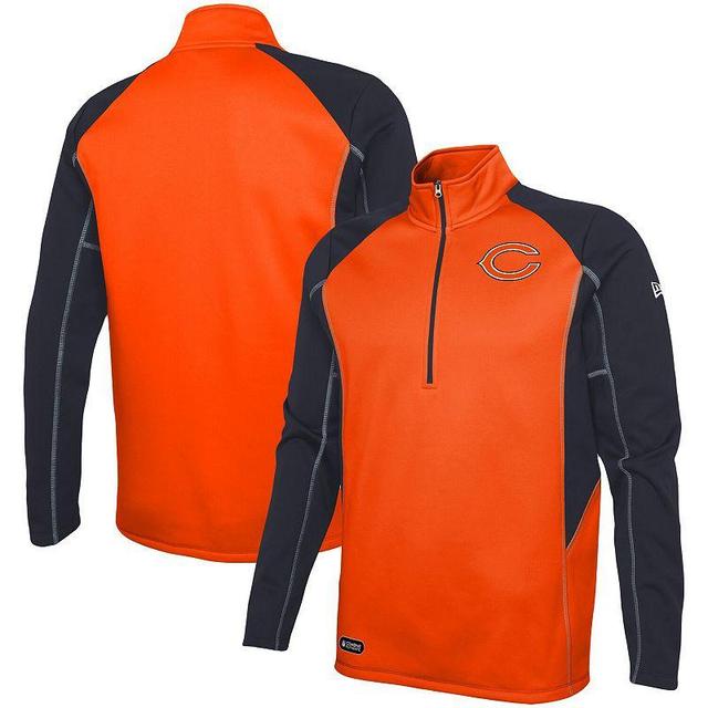 Mens New Era Chicago Bears Combine Authentic Two-a-Days Half-Zip Jacket Product Image