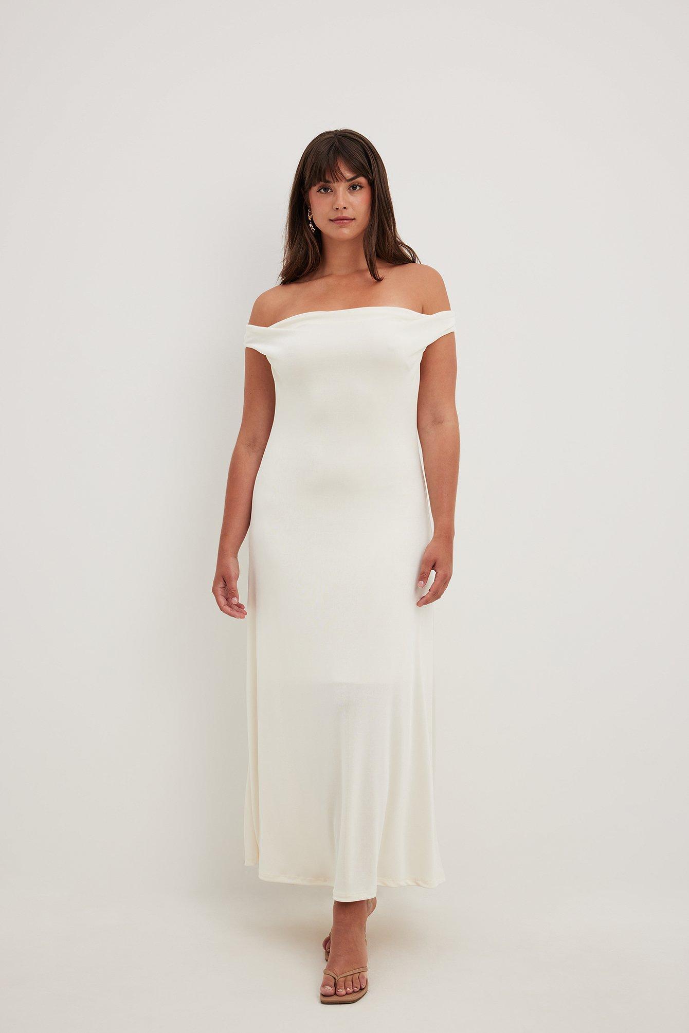 Off Shoulder Maxi Dress Product Image