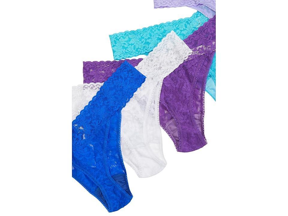 Signature Lace Original Rise Thong Fashion 5-Pack Product Image