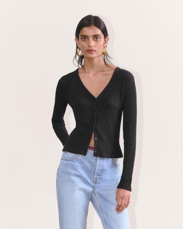 The Cozy Rib Cardigan Product Image