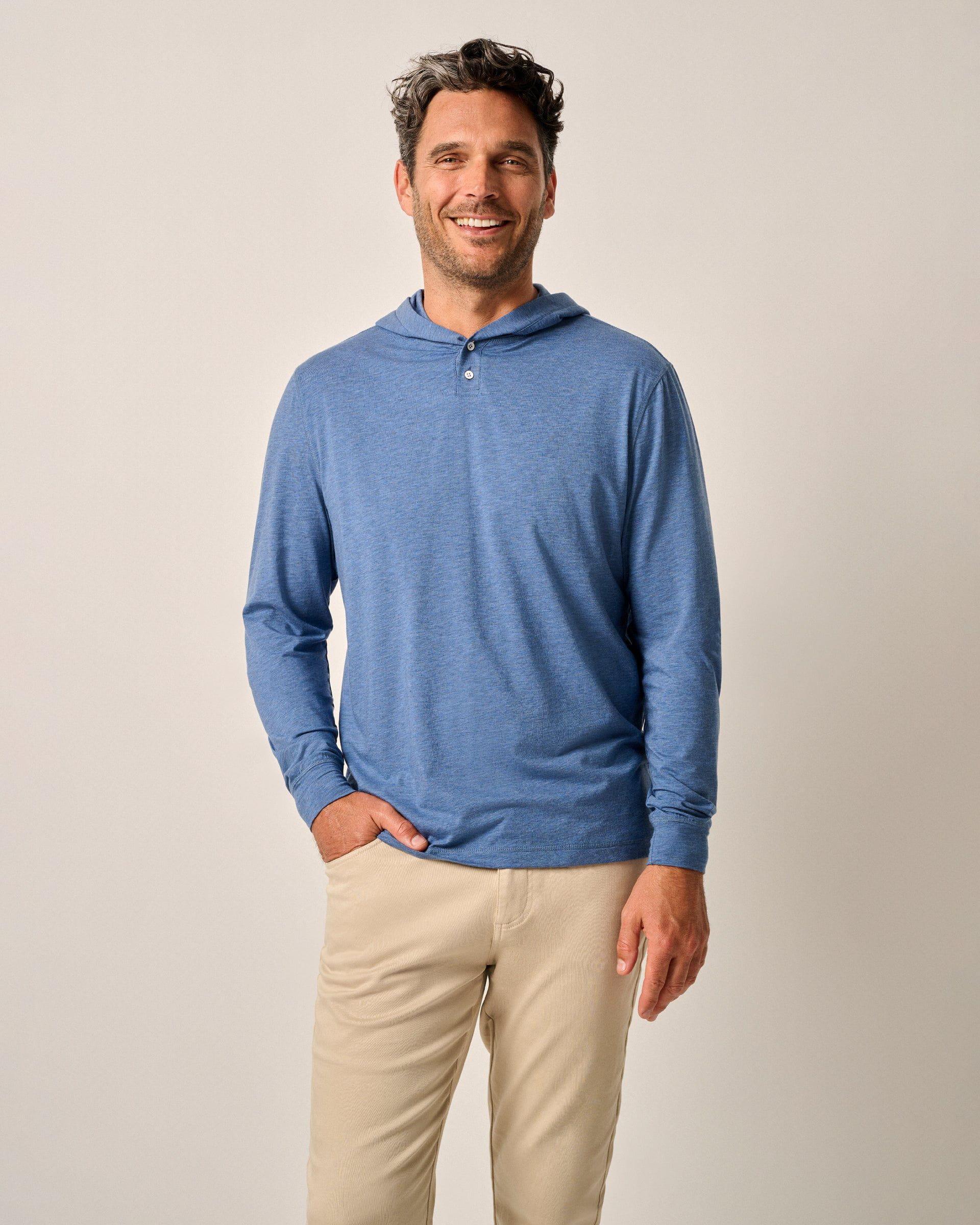 johnnie-O Woodley Cotton Blend Hoodie Product Image