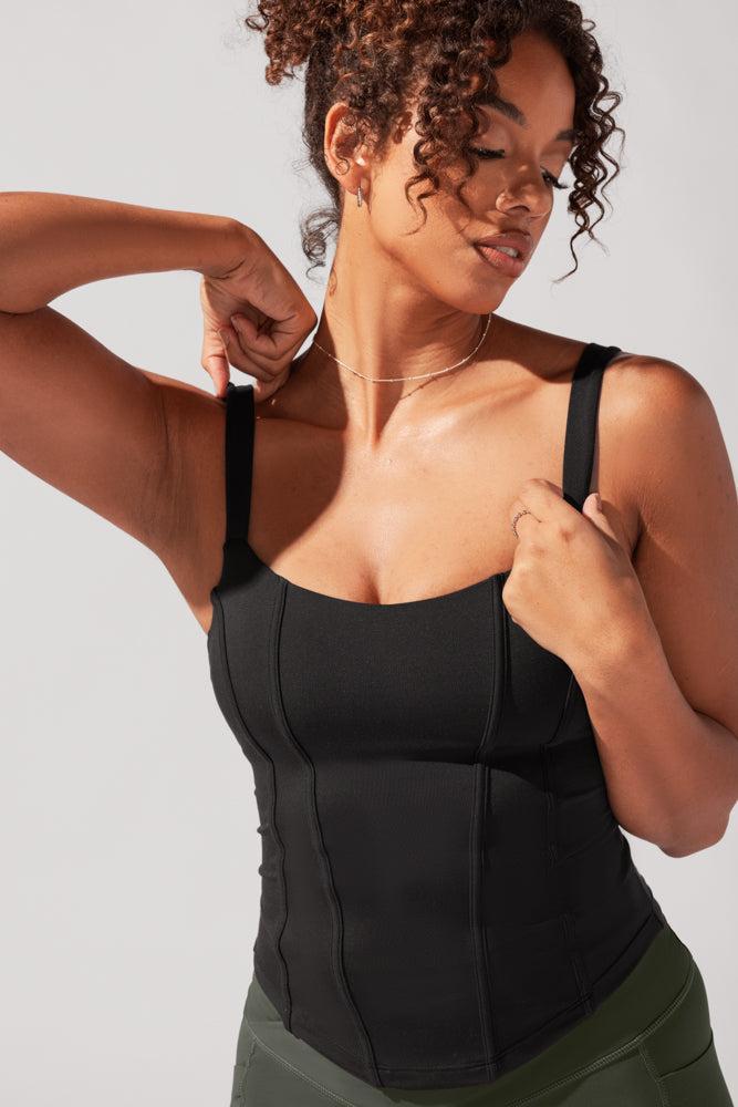 Corset Cami - Black Product Image