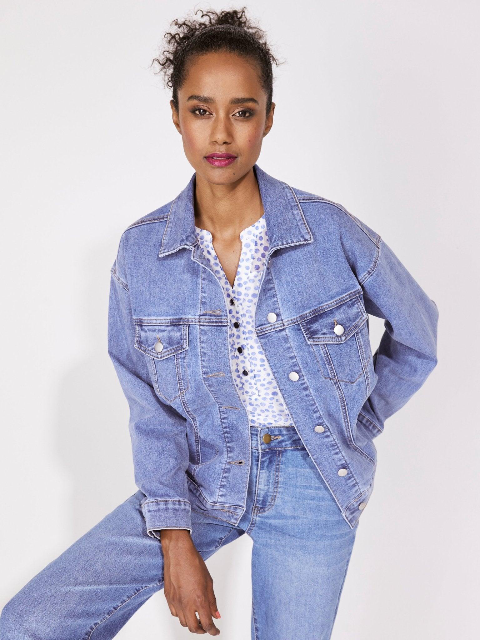 Westport Trucker Denim Jacket Product Image