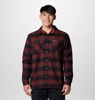 Columbia Mens Cornell Woods Fleece Lined Shirt Jacket- Product Image