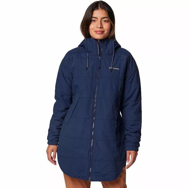 Womens Columbia Chatfield Hill II Parka Jacket Collegiate Blue Product Image