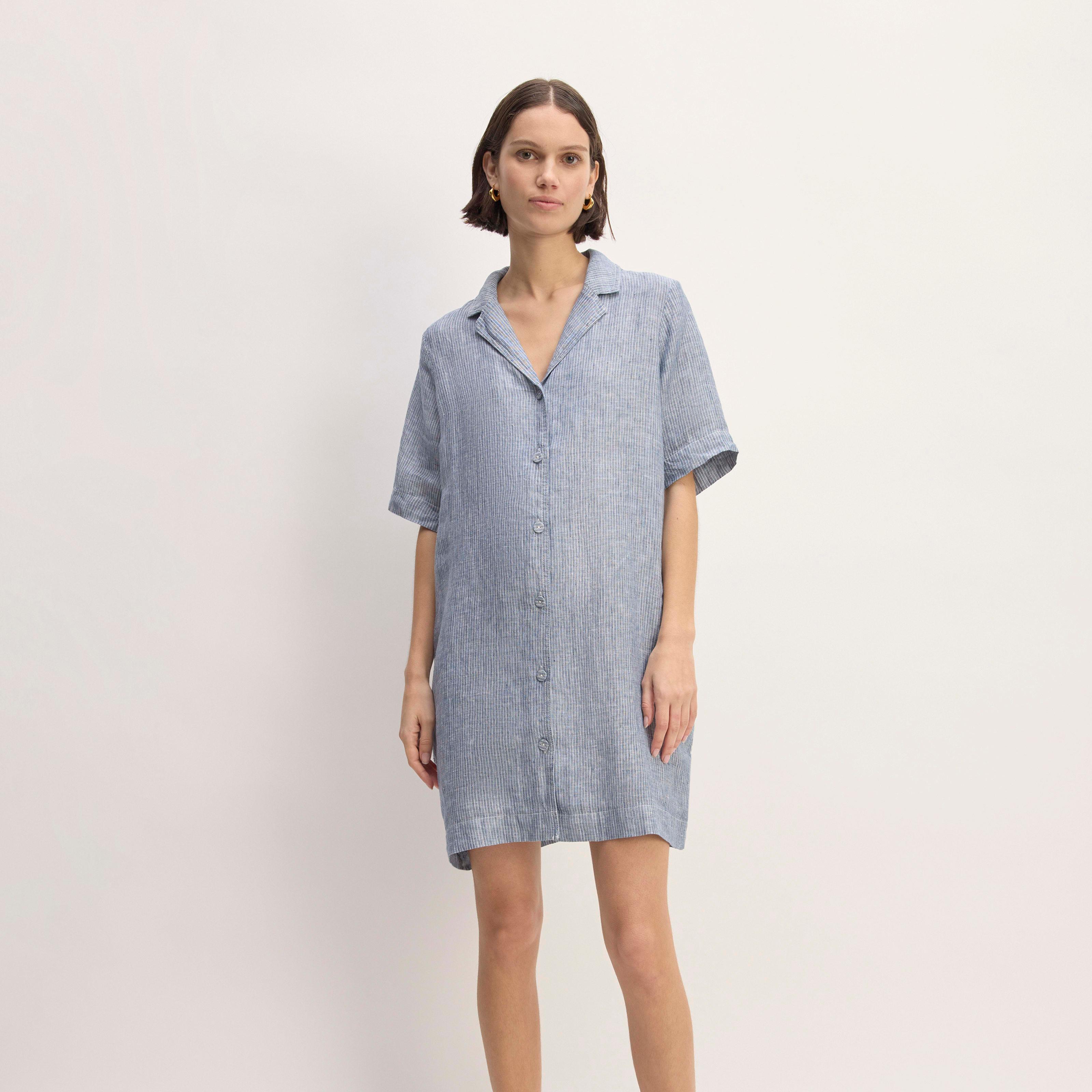 Womens Shirtdress in Linen by Everlane Product Image