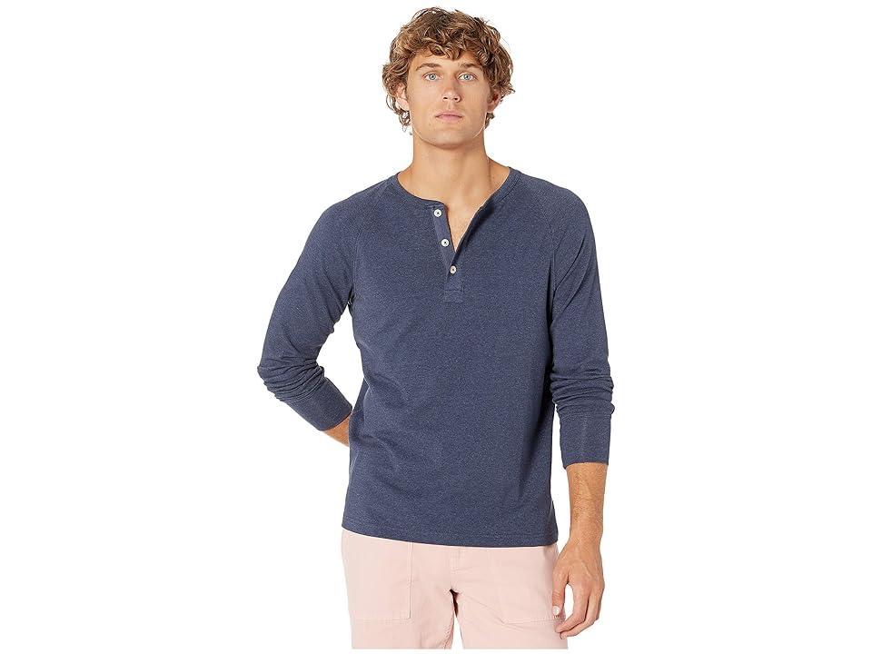 The Normal Brand Long Sleeve Puremeso Henley Men's Clothing Product Image