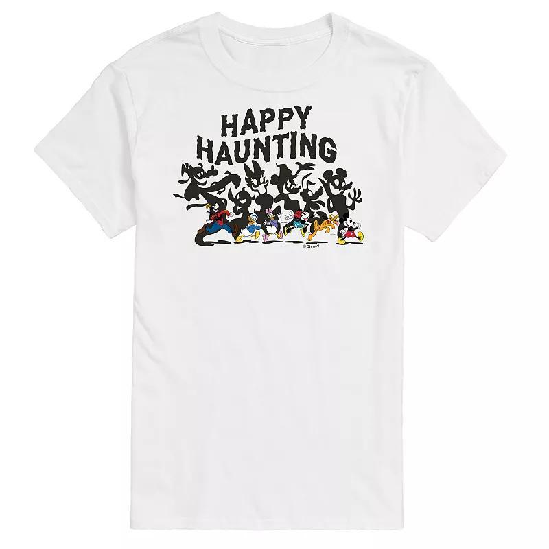 Disney Mens Happy Haunting Tee Beige Product Image