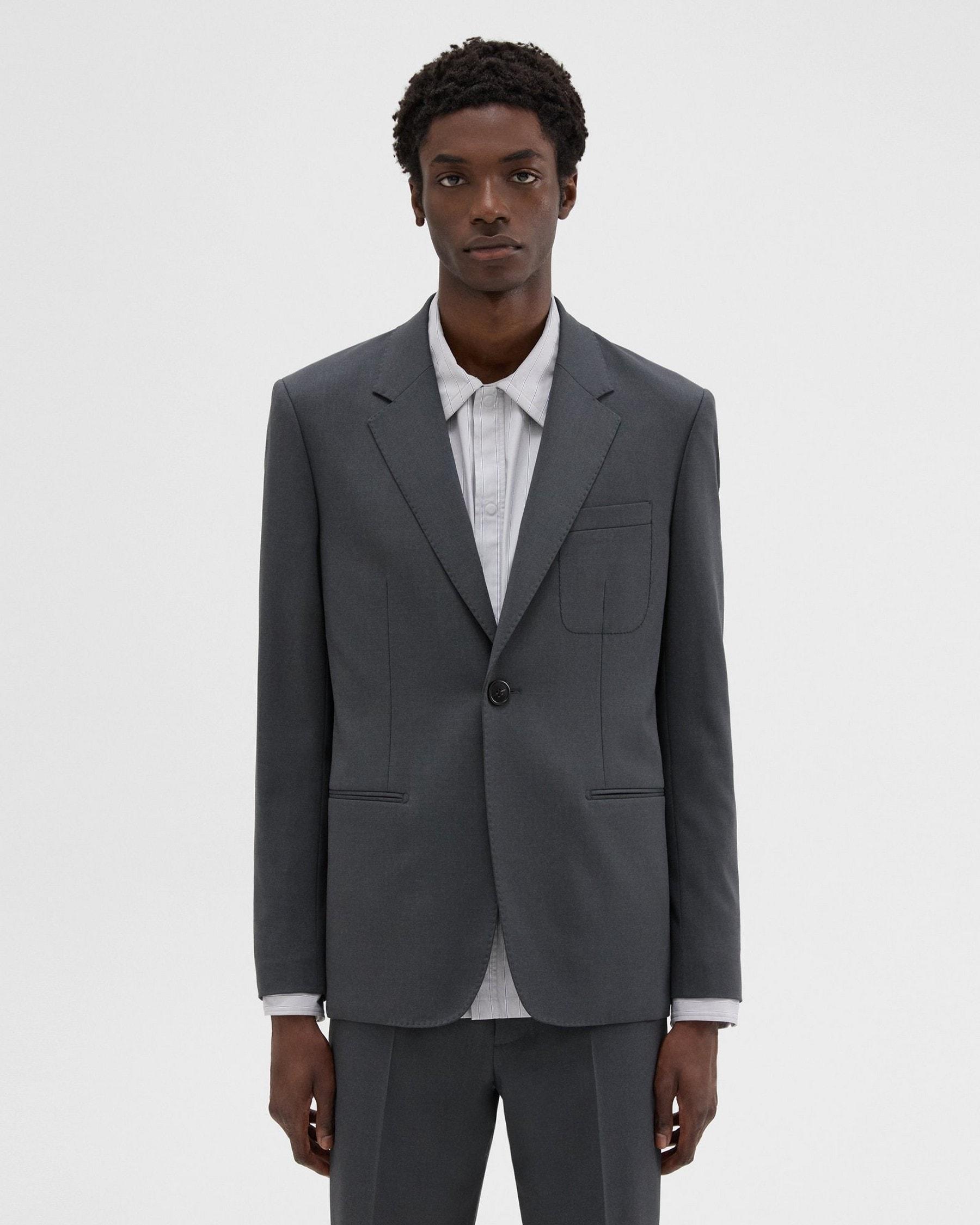 Wool Gabardine Blazer Product Image