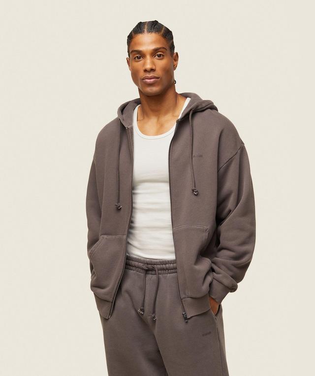 everywear Relaxed Zip Hoodie Product Image