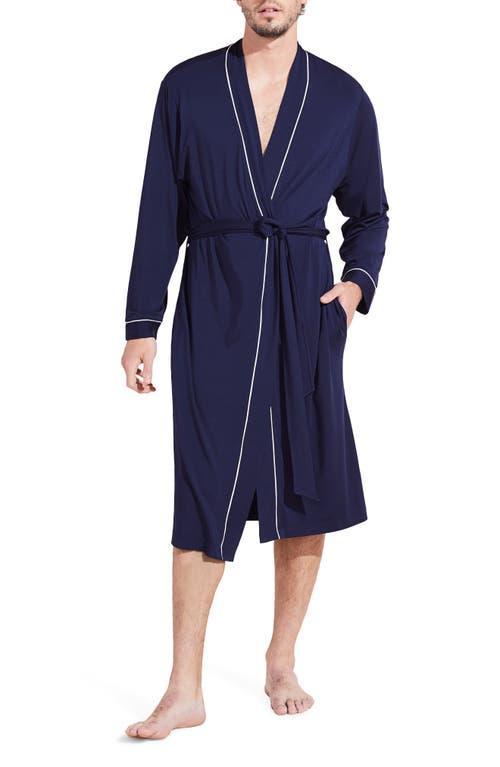 Eberjey William Lightweight Jersey Knit Robe Product Image