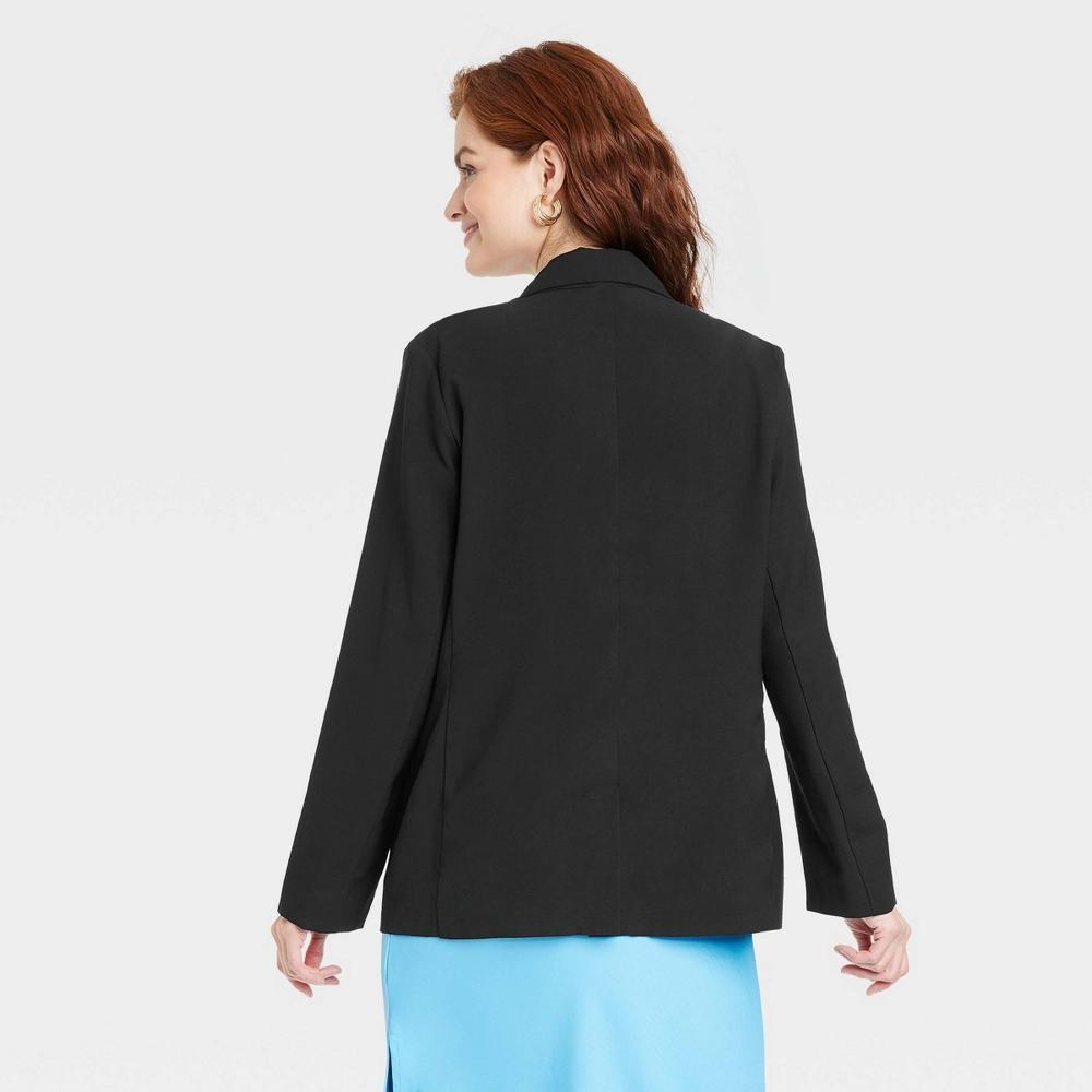 Womens Relaxed Fit Essential Blazer - A New Day Product Image