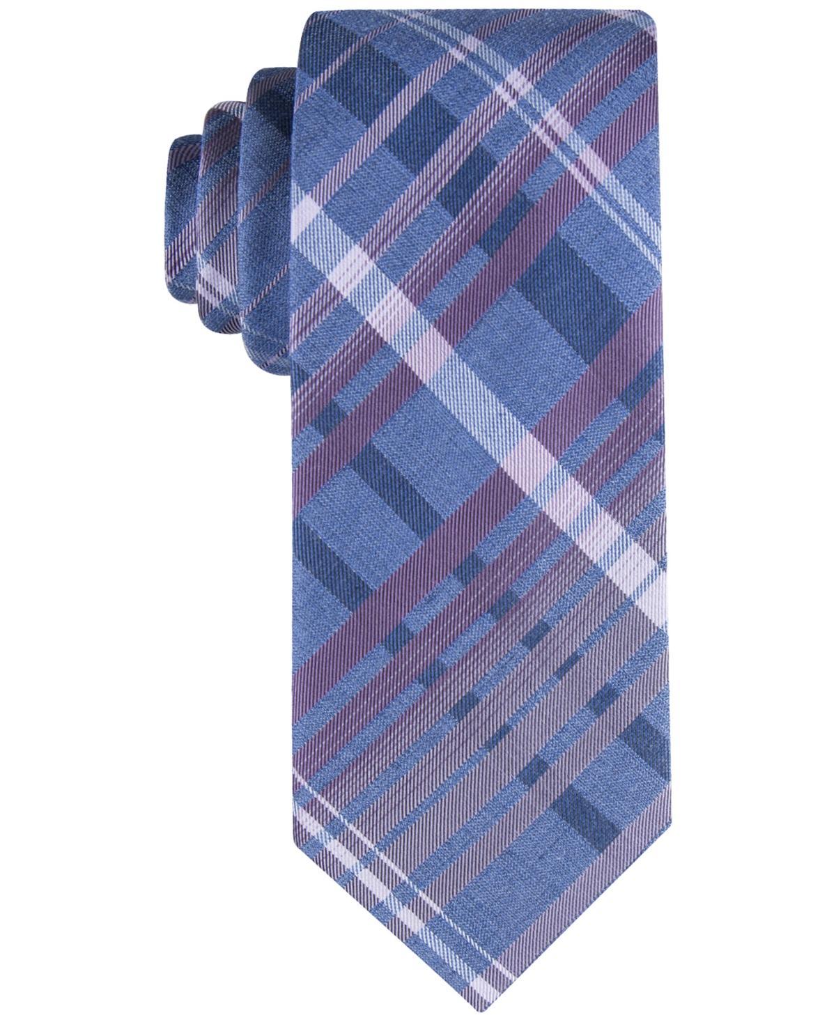 Calvin Klein Mens Large Ombre Grid Tie Product Image